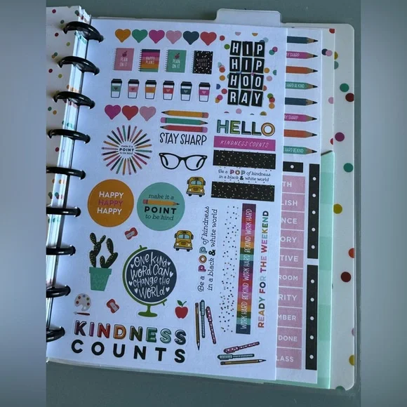 New Happy Planner Student Notebook Kit - Picture 5 of 7